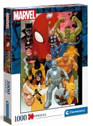 Puzzle Marvel Heroes - 1000 pièces von Clementoni – Schachtel 2 von 2