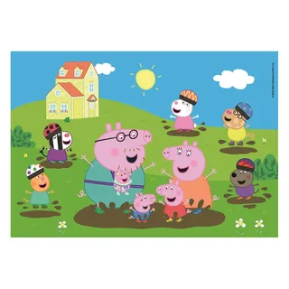 Puzzle Maxi Peppa Pig 2026 104 pieces 2D Puzzels van Clementoni – doos 2 van 2
