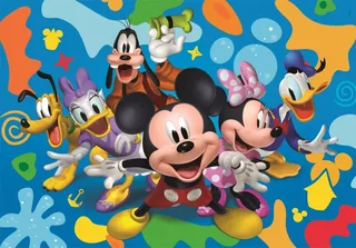 Puzzle Mickey - 100 à 149 pièces from Clementoni – box 1 of 2