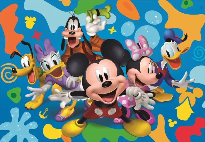 Puzzle Mickey - 100 à 149 pièces van Clementoni – doos