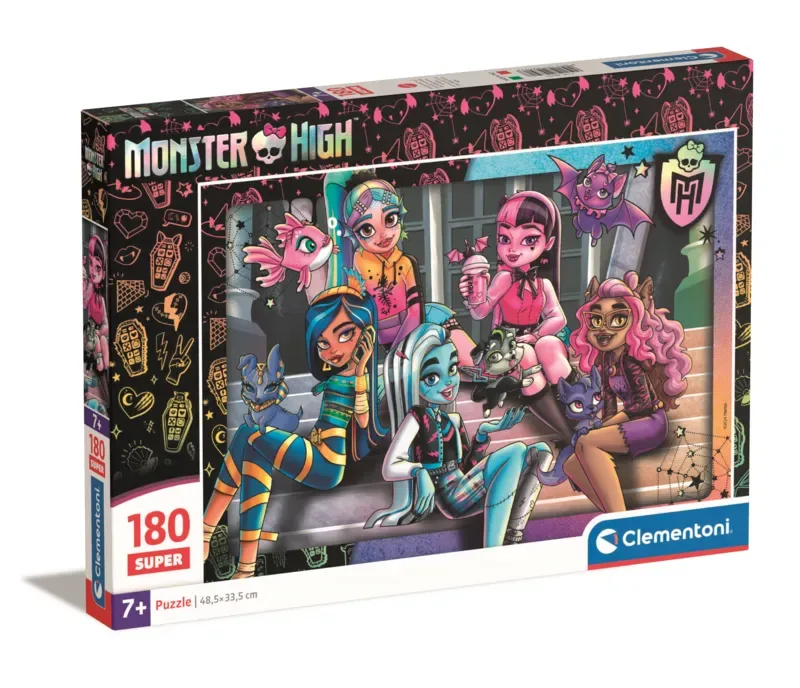 Puzzle Monster High - 150 à 199 pièces van Clementoni – doos 2 van 2