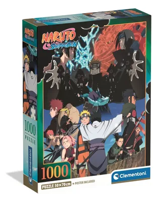 Puzzle Naruto Shippuden - 1000 pièces von Clementoni – Schachtel 2 von 2