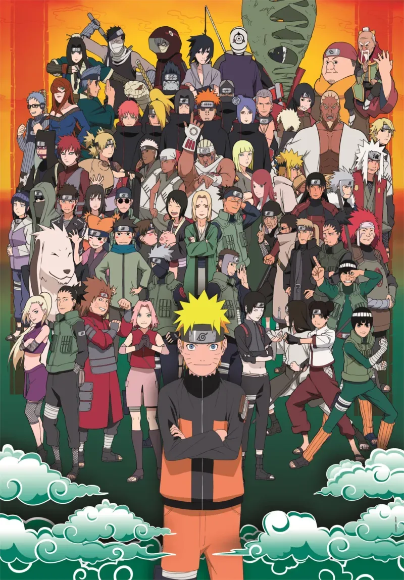 Puzzle Naruto Shippuden - 1500 pièces van Clementoni – doos