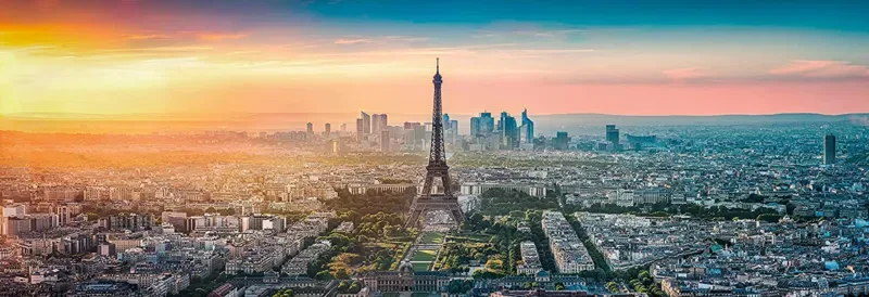 Puzzle Paris - 1000 pièces de Clementoni – boîte 1 sur 2