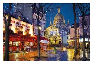 Puzzle Paris Montmartre - 1500 pièces von Clementoni – Schachtel 1 von 2