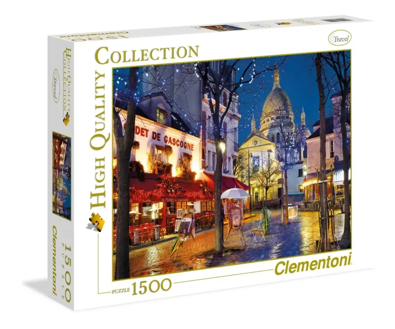 Puzzle Paris Montmartre - 1500 pièces von Clementoni – Schachtel 2 von 2
