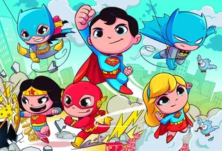 Puzzle Pièces XXL - DC Super Friends - 10 à 25 pièces de Clementoni – boîte 1 sur 2