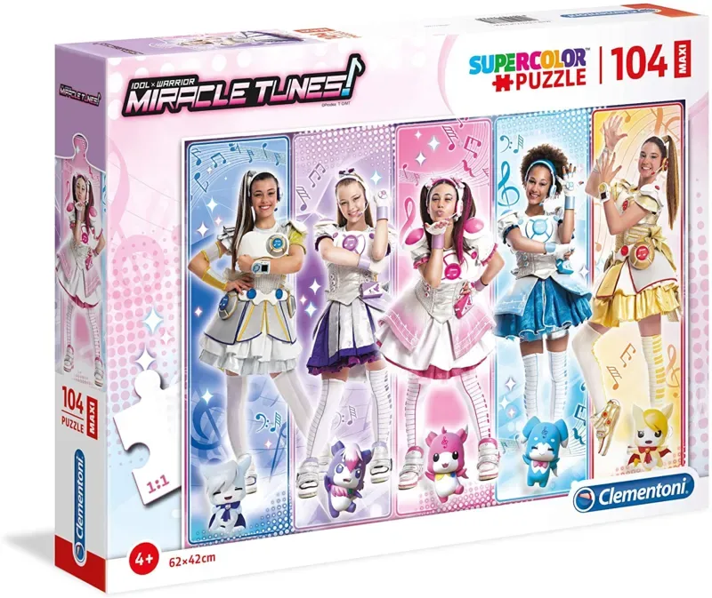 Puzzle Pièces XXL - Miracle Tunes - 100 à 149 pièces from Clementoni – box 2 of 2