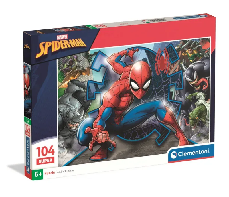 Puzzle Pièces XXL - Spider-Man - 100 à 149 pièces van Clementoni – doos 2 van 2