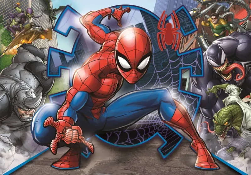 Puzzle Pièces XXL - Spider-Man - 100 à 149 pièces de Clementoni – boîte