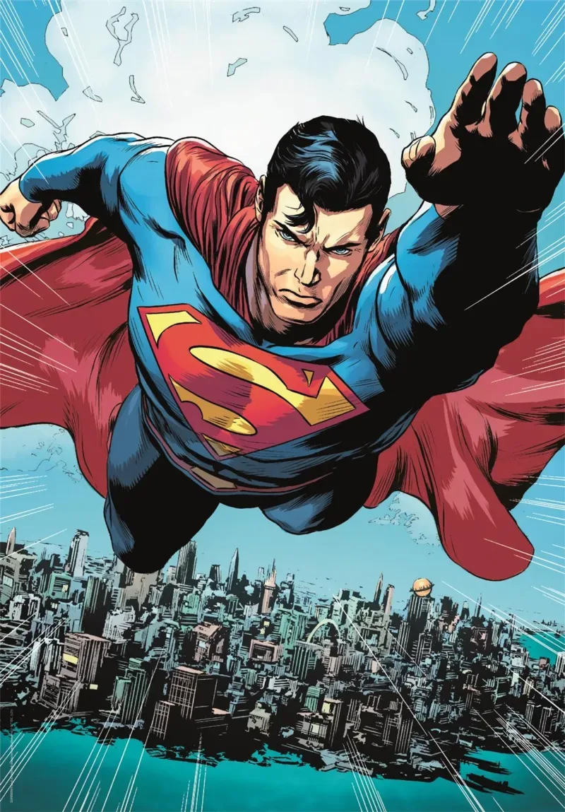 Puzzle Pièces XXL - Superman - 150 à 199 pièces de Clementoni – boîte