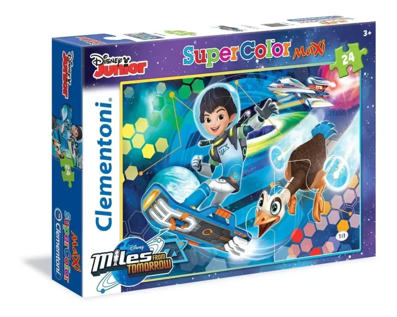 Puzzle Puzzle Géant de Sol - Disney: Miles - 10 à 25 pièces de Clementoni – boîte 2 sur 2