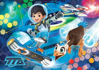 Puzzle Puzzle Géant de Sol - Disney: Miles - 10 à 25 pièces de Clementoni – boîte 1 sur 2