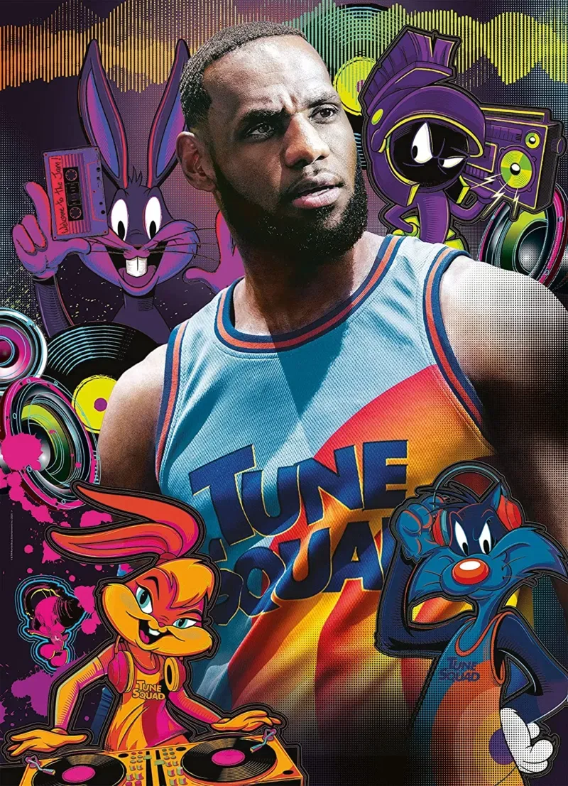Puzzle Space Jam - 1000 pièces van Clementoni – doos