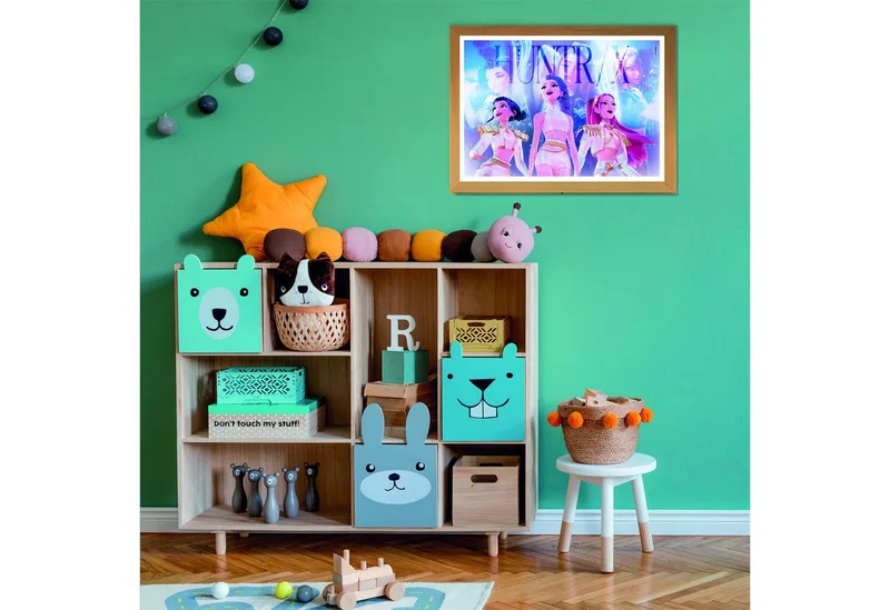 Puzzle Supercolor K-Pop Demon Hunters, 104 Puzzleteile, Made in Europe de Clementoni, édition Multicolore – boîte 5 sur 5