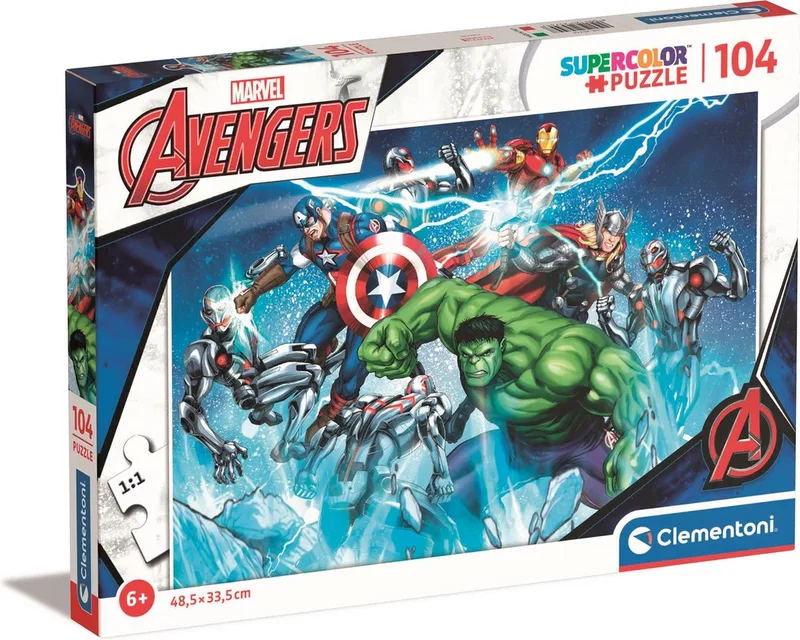 PZL 104 MARVEL AVENGERS van Clementoni, editie Meerkleurig – doos