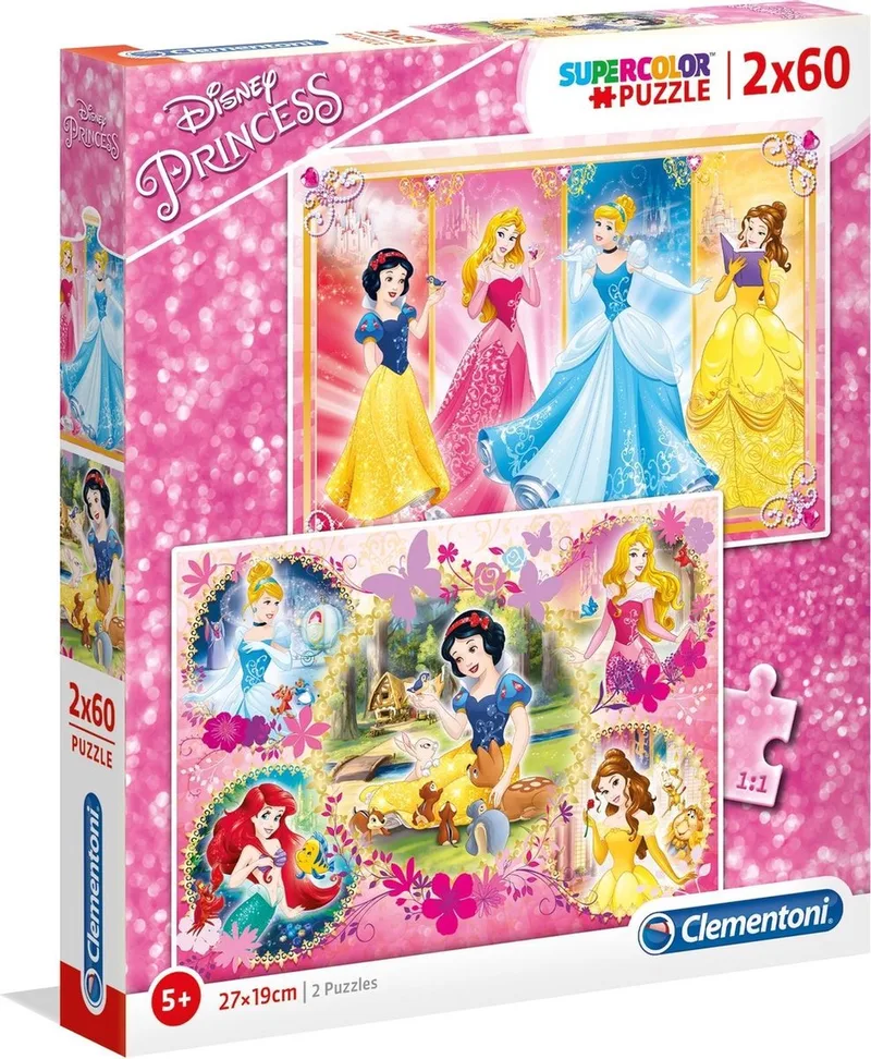 PZL 2X60 PRINCESS from Clementoni, Multicolour edition – box