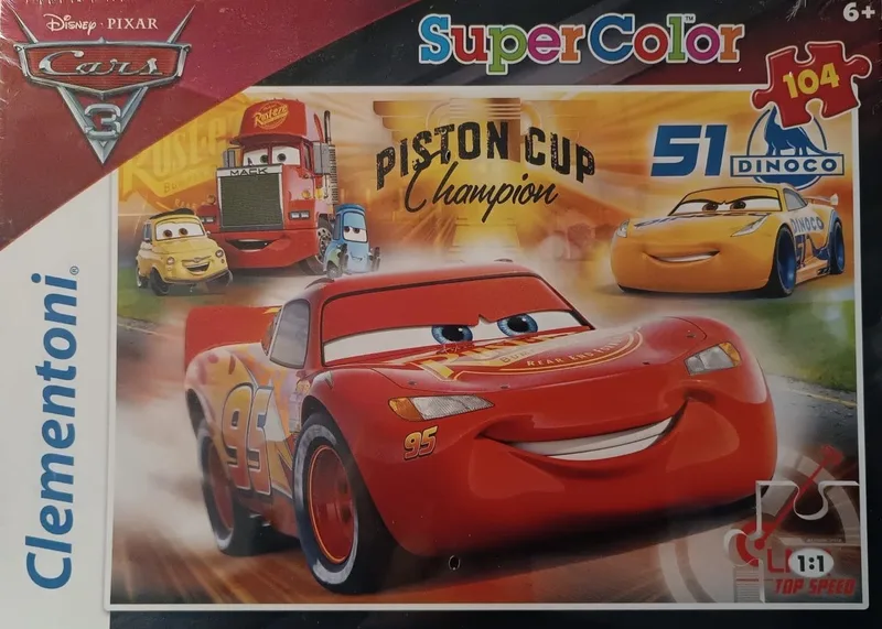 PZL 60 MAXI CARS 3 van Clementoni, editie Meer kleurig – doos