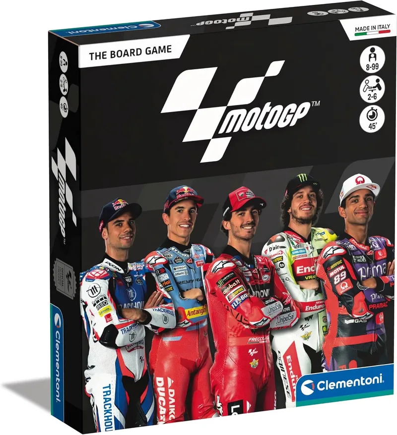Race Game: Moto GP Bordspel voor Familie en Vrienden from Clementoni – box