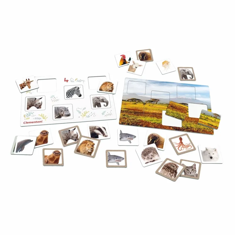 Spelend Leren Dierenbingo Educatief spel from Clementoni, 2003511 edition – box