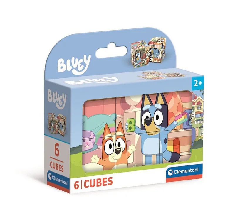Spiel Bluey Würfelpuzzle Teile de Clementoni – boîte 3 sur 3