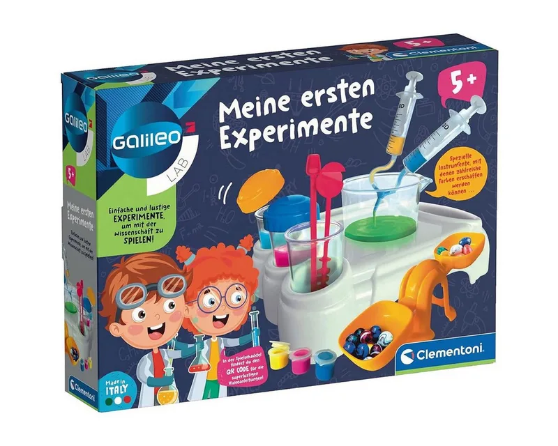 Spiel Clementoni 59266 - Galileo - LAB - Meine ersten Experimente für Vorsc from Clementoni, Bunt edition – box