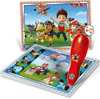 Spiel E-Lektor Quiz Basic PAW Patrol, E-Lektor Quizspiel, Made in Europe, FSC® - schützt Wald - weltweit from Clementoni, Multicolour edition – box 2 of 2