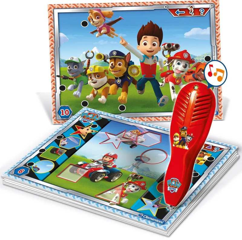 Spiel E-Lektor Quiz Basic PAW Patrol, E-Lektor Quizspiel, Made in Europe, FSC® - schützt Wald - weltweit from Clementoni, Multicolour edition – box 2 of 2