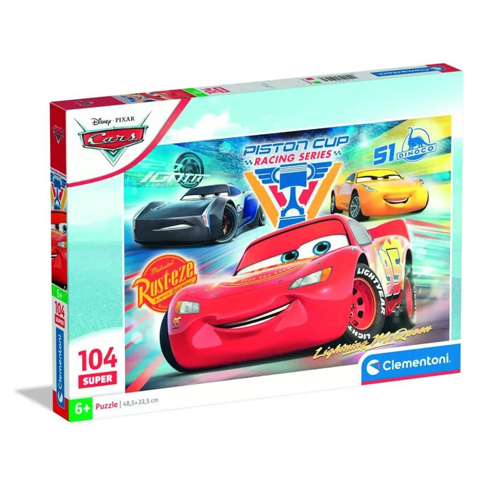 Super Cars Pussel från Clementoni – kartong
