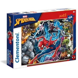 SuperColor Maxi - Marvel Spider-Man 2D Puzzels von Clementoni – Schachtel 2 von 2