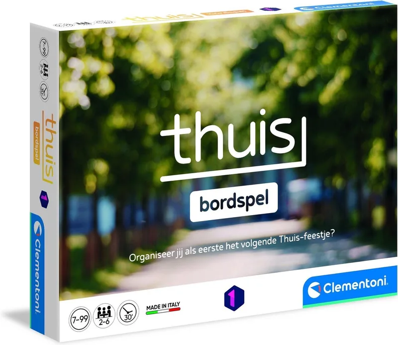Thuis, Nieuwe Editie - Bordspel de Clementoni – boîte