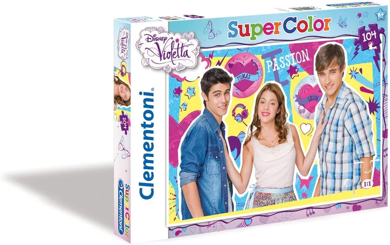 Violetta 1 Disney 104-delige Puzzel van Clementoni – doos