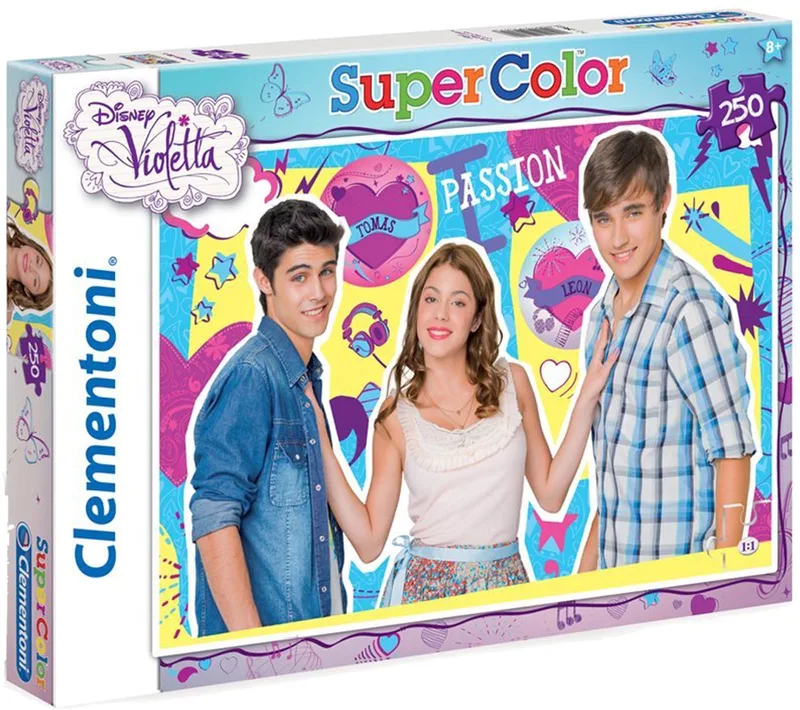 Violetta 1 Disney 250-delige Puzzel van Clementoni – doos