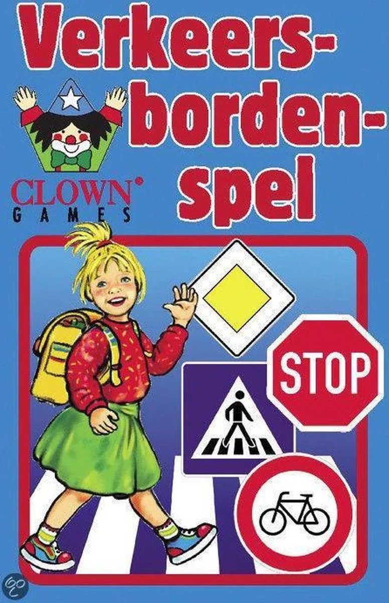 Clown Verkeersbordenspel van Clown Games – doos