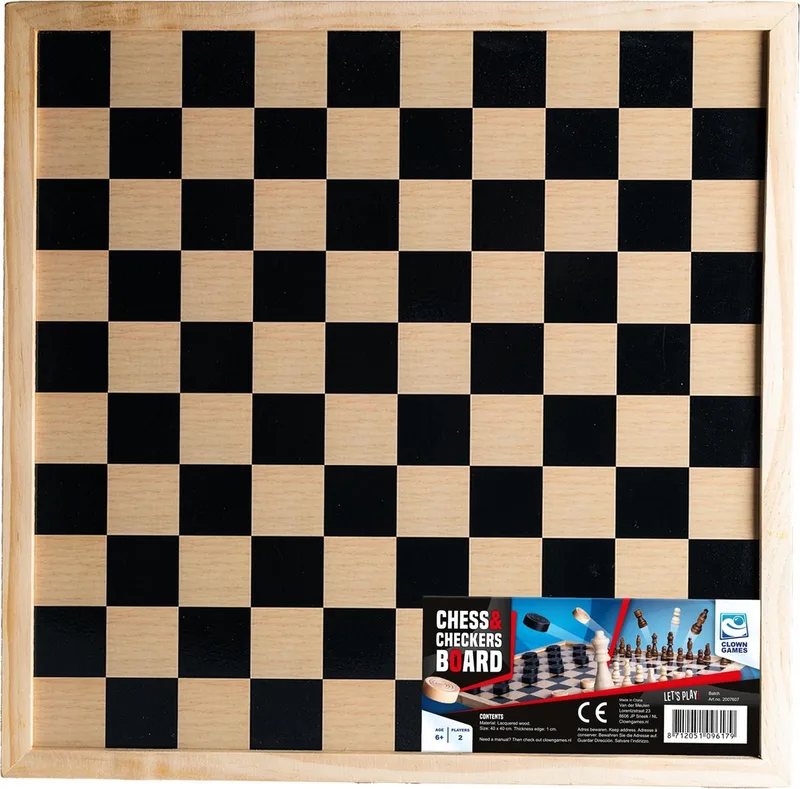 Dam/Schaakbord from Clown Games – box