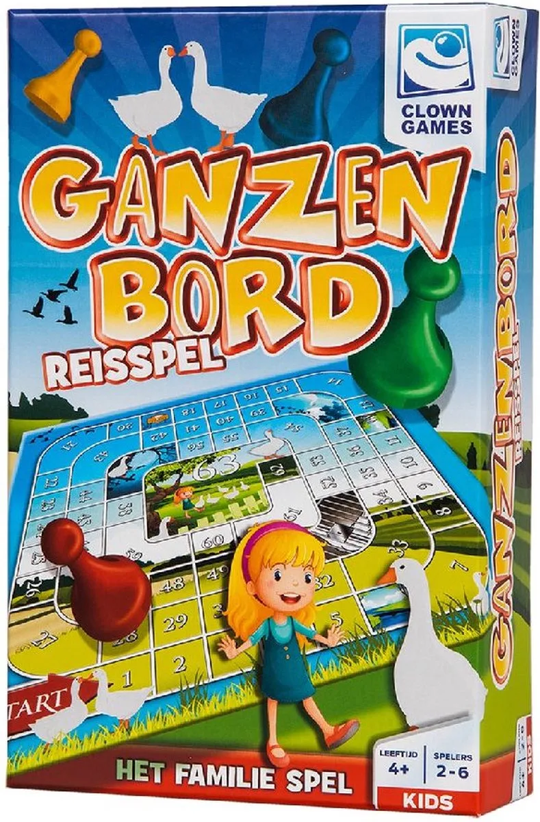 Ganzenbord from Clown Games – box