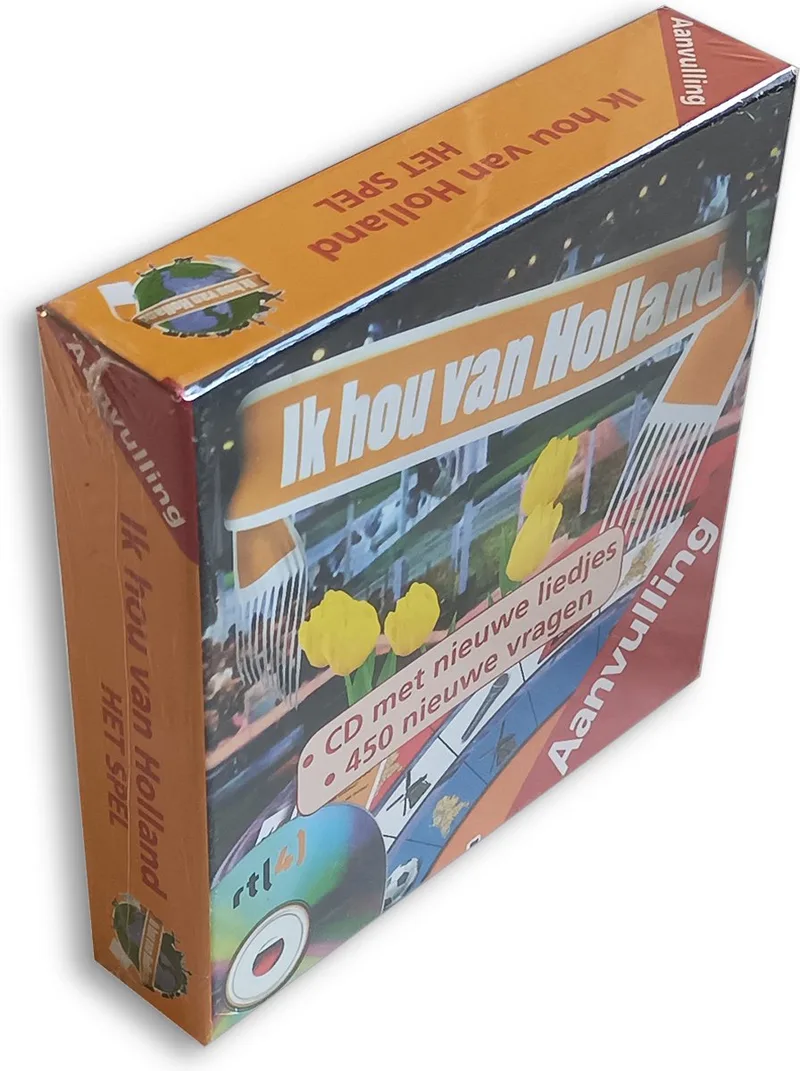 Ik hou van Holland Het spel - Uitbreidingsset von Clown Games – Schachtel