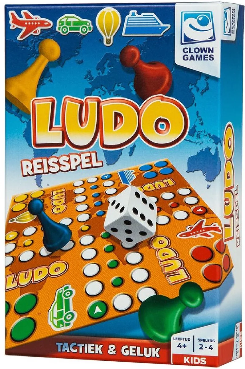 Ludo from Clown Games – box