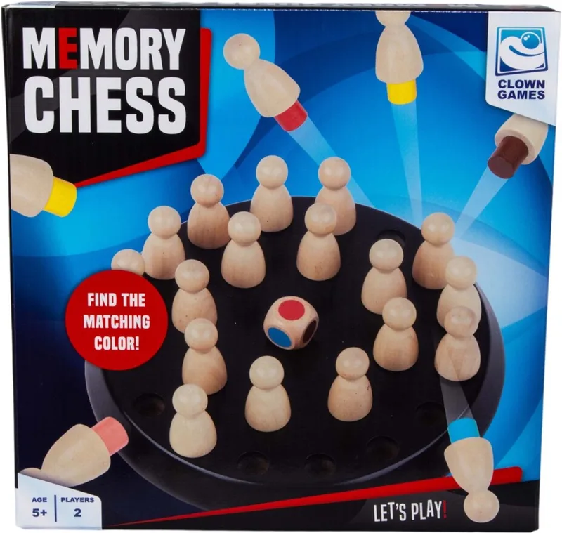 Memory Chess van Clown Games – doos