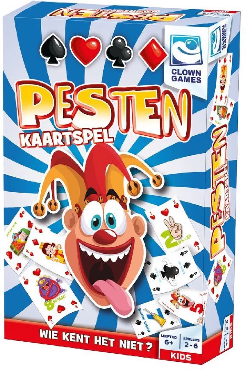 Pesten de Clown Games – boîte