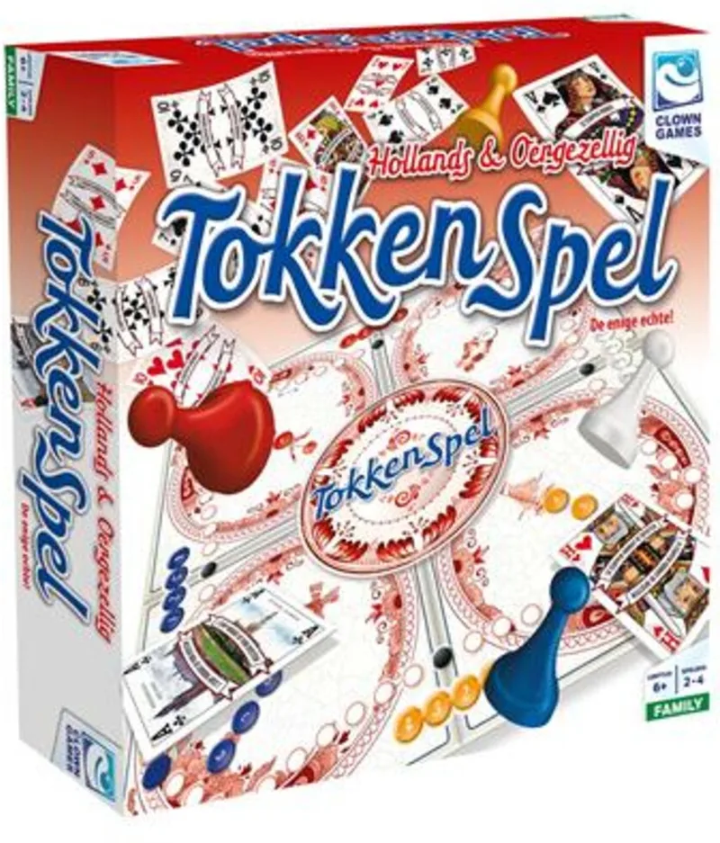 Tokkenspel from Clown Games – box