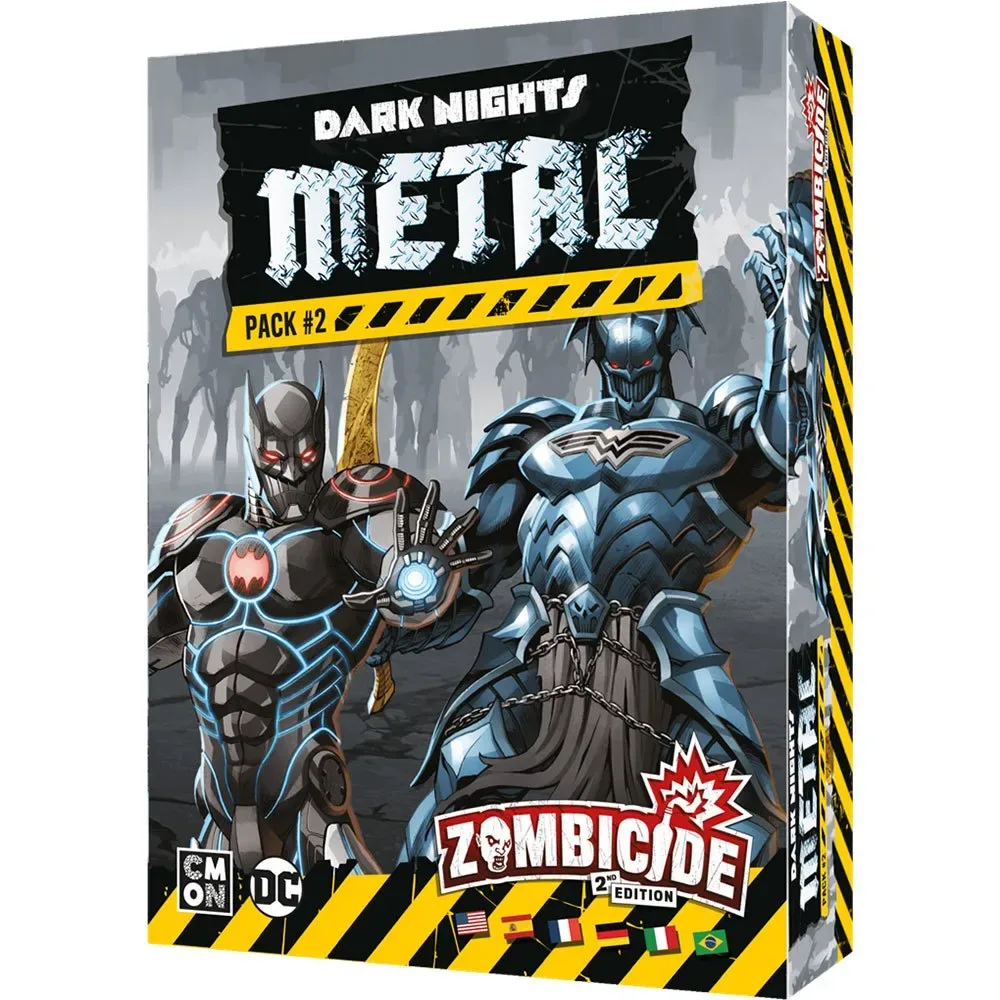 Dark Nights Metal Pack 2 Kortspel Spansk Version från CMON – kartong