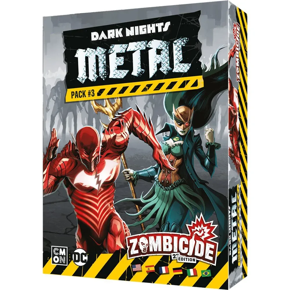 Dark Nights Metal Pack 3 Kortspel Spansk Version från CMON – kartong