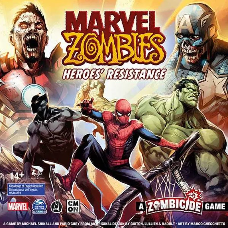 Marvel Zombies: Heroes Resistance - Bordspel (ENG) fra CMON – æske
