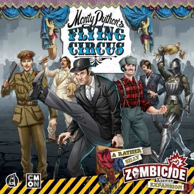 Zombicide: Monty Python's Flying Circus uitbreiding (ENG) fra CMON – æske