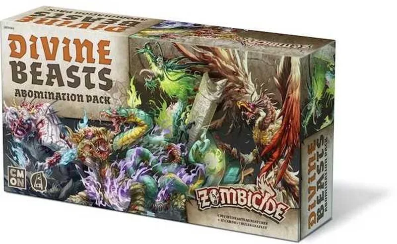 Zombicide White Death: Divine Beasts uitbreiding (ENG) de CMON – boîte