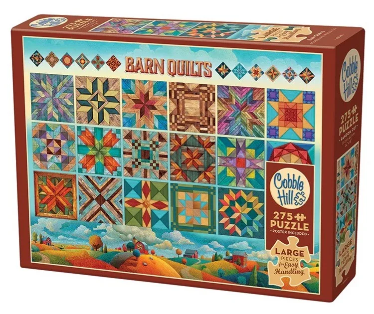 Barn Quilts (275) Easy Handling de Cobble Hill – boîte