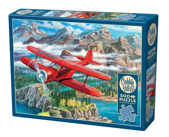 Beechcraft Staggerwing (500) from Cobble Hill – box