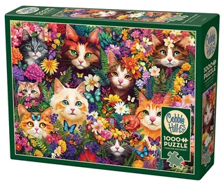 Blooming Whiskers (1000) van Cobble Hill – doos 1 van 2