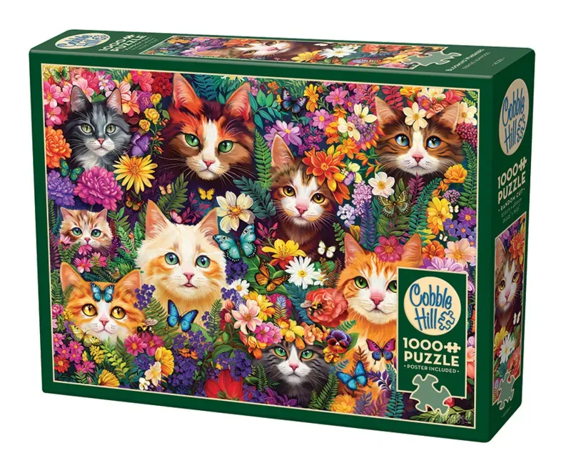 Blooming Whiskers (1000) van Cobble Hill – doos 2 van 2